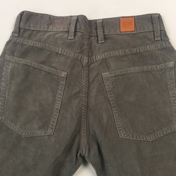 Taylor Stitch Tin Corduroy Jeans Sz 30 Grey A5318 - Picture 2 of 8